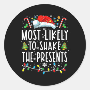 De meest waarschijnlijke manier om de Cadeaus fami Ronde Sticker