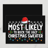 De meest waarschijnlijke manier om de lelijke kers kaart (Voorkant / Achterkant)