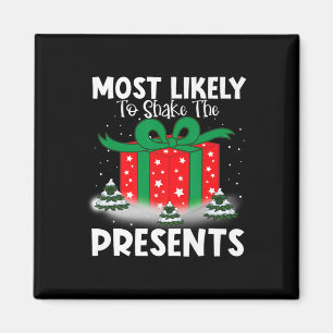 De meest waarschijnlijke om de Cadeaus kerstfamili Magneet