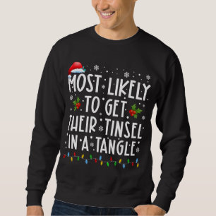 De meest waarschijnlijke om hun Tinsel in een drie Trui