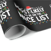 De meest waarschijnlijke plaats op het kerstcadeau cadeaupapier (Rol Hoek)