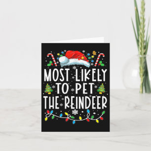 De meest waarschijnlijke plek voor de rendierkerst kaart