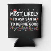 De meest waarschijnlijke vraag aan de Kerstman om Blikjeskoeler (Voorkant)