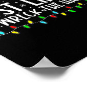 De meest waarschijnlijke wrijving van de kerstman poster (Hoek)