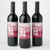 De meest wINEderful Tijd, Vakantie Wijn Etiket (Flessen)
