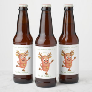 De meest wonderbaarlijke tijd van het jaar...om Sa Bier Etiket