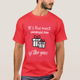 De meest wonderbaarlijke tijd van het jaar t-shirt