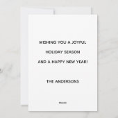 De meest wonderbaarlijke wijn van het jaar  feestdagenkaart (Achterkant)