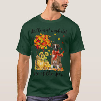 De meest wonderlijke herfst-tijd-boer-pompoen t-shirt