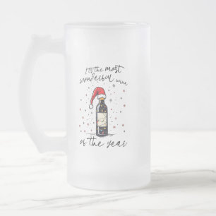 De meest wonderschone wijn van het jaar matglas bierpul
