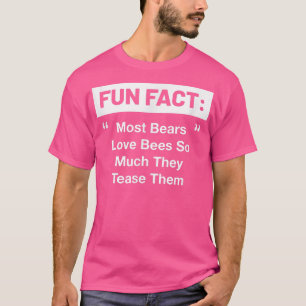 De meeste Beren houden van bijen zo veel grappig d T-shirt