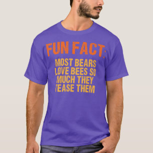 De meeste Beren houden van bijen zo veel grappig d T-shirt