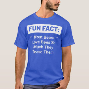 De meeste Beren houden van bijen zo veel grappig d T-shirt