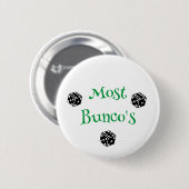 De meeste Bunco's Ronde Button 5,7 Cm (Voorkant /achterkant)