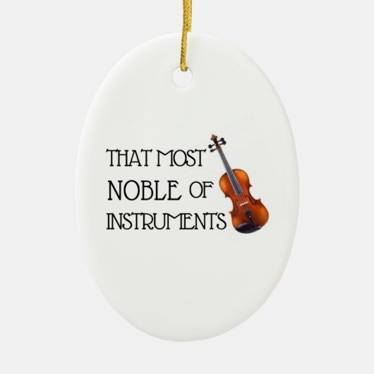 De meeste instrumenten - Viola Ornament (Voorkant)