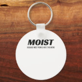 De meeste mensen vinden dit woord irritant. sleutelhanger (Voorkant)