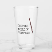 De meeste noble instrumenten - bassonglas glas (Voorkant)