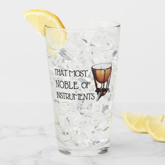 De meeste noble instrumenten - Timpani-glas Glas (Voorkant ijs)