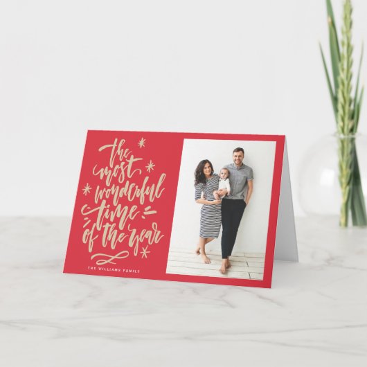 De meeste Prachtige Tijd van Kaart van de Foto van (Voorkant)