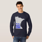 De meeste Rocks en Koeien Funny Minnesota T-shirt (Voorkant volledig)