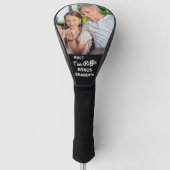 De meeste T-shirt-Riffic BONUS GRANDPA Custom Golf Golfheadcover (Voorkant)