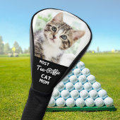 De meeste T-shirt-Riffic CAT MOM Custom Golfer Pho Golfheadcover