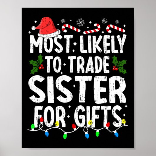 De meesten willen zuster Kerstmis familie Ma ruile Poster (Voorkant)