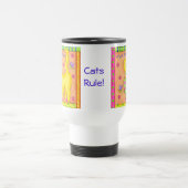 De meester Cat Travel Mug Reisbeker (Center)