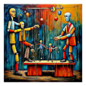 De meester van de marionet 1 perfect poster (Voorkant)