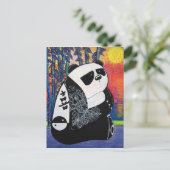 De Meester van Zen van de panda Briefkaart (Staand voorkant)