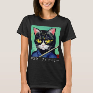 De Meester Visser In Japanse Karakters T-shirt