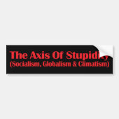 De meetas bumpersticker (Voorkant)