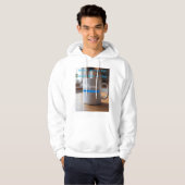 De "Meeting Buffering" werk Humor Hoodie (Voorkant volledig)