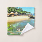 De Meets Ocean 0330 Bad Handdoek (Wasdoekje)