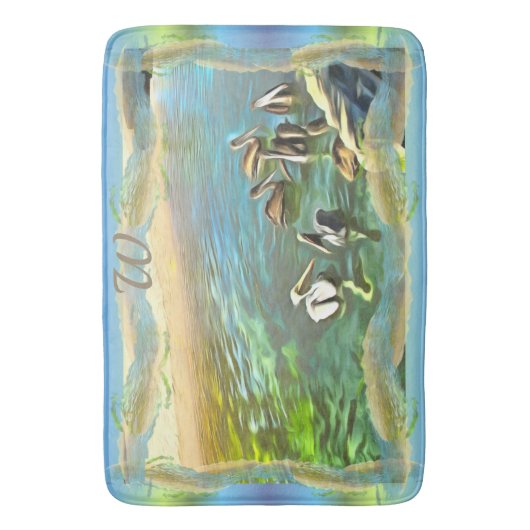 De Meets Ocean 0330 Badmat (Voorkant Verticaal)