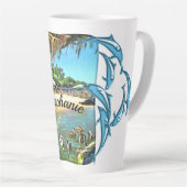 De Meets Ocean 0330 Latte Mok (Rechterhoek)