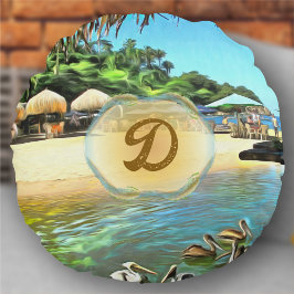 De Meets Ocean 0330 Rond Kussen