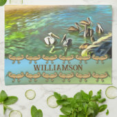 De Meets Ocean 0330 Theedoek (Gevouwen)