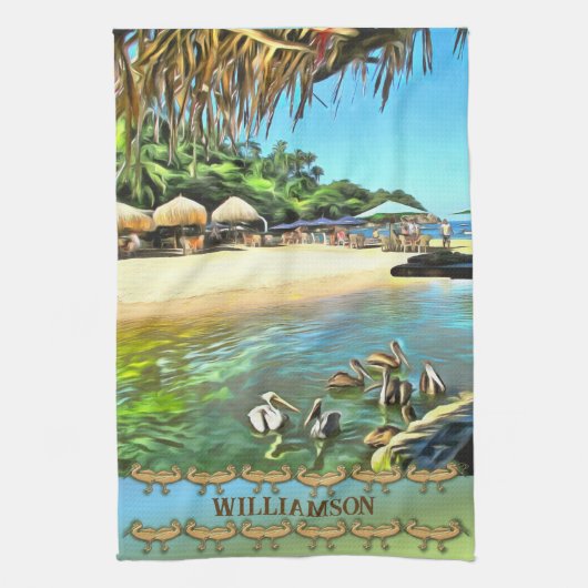 De Meets Ocean 0330 Theedoek (Verticaal)