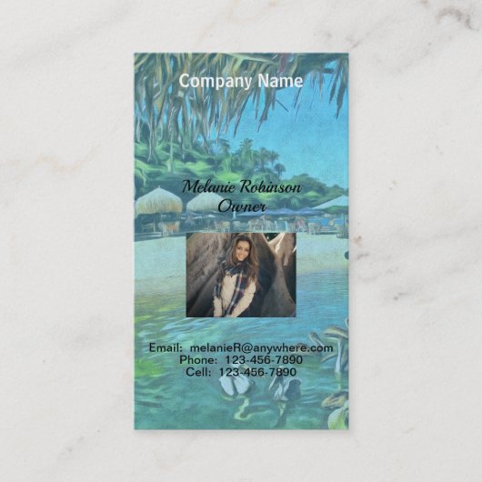 De Meets Ocean 0330 Visitekaartje (Voorkant)