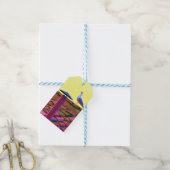 De meeuw op een middag van conclaaf cadeaulabel (Met Touw)