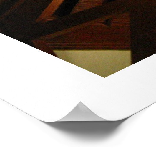 De meeuw van de kerk poster (Hoek)