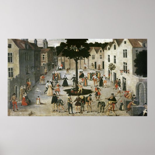 De mei-boom poster (Voorkant)