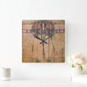De mei-koningin van Margaret Macdonald Mackintosh Vierkante Klok (Huis)