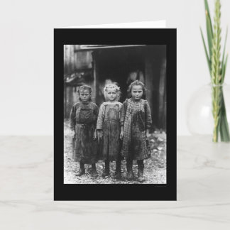 De Meisjes 1910 van Shucker van de oester Kaart