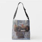 "De meisjes" Chicken Crossbody Tas (Achterkant)