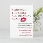 DE MEISJES DRINK WEER Galentine's Day Kaart (Staand voorkant)