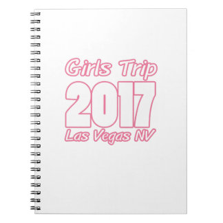 De meisjes halen 2017 Las Vegas NV passende reis Notitieboek