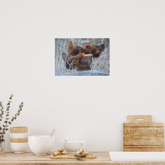 "De meisjes" Poster (Keuken)