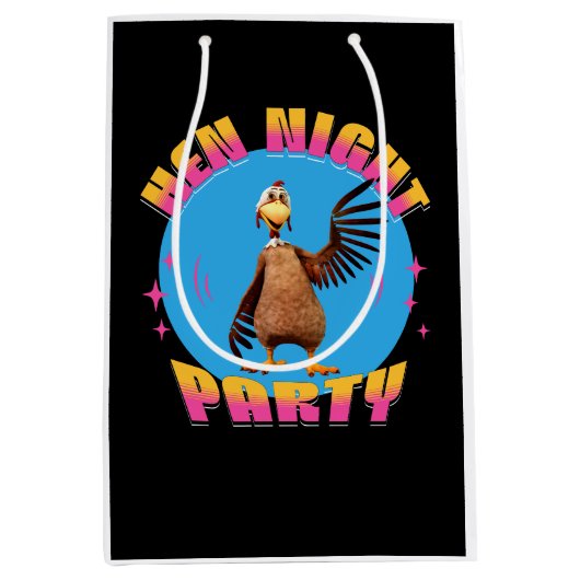 De Meisjes Uitgaansavond Grappig Bruidsmeisje Fees Medium Cadeauzakje (Voorkant)